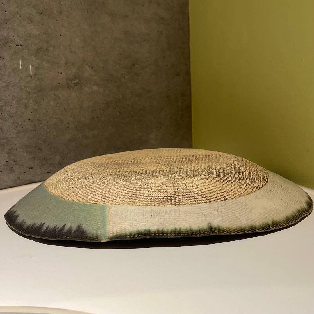 本田あつみ　クロスシリーズ　楕円皿