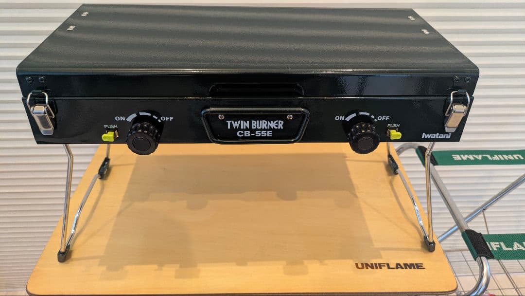 イワタニカセットフーツインバーナー CB-55E　ユニフレーム　キッチンスタンド