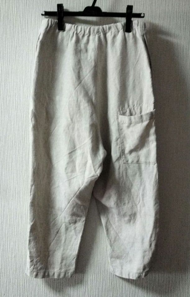 みわこ　　Vlas Blomme ワークリネン サルエルパンツ