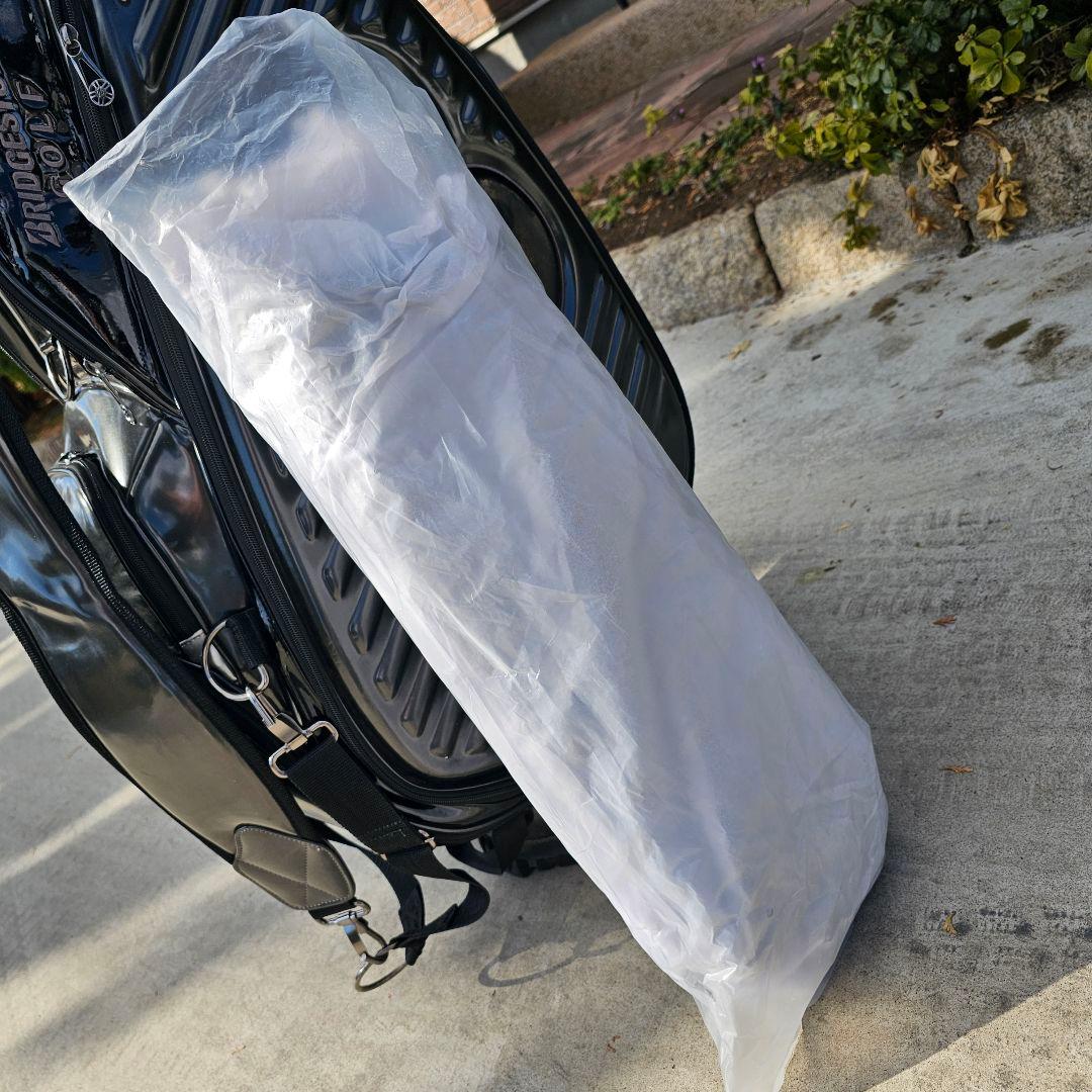 ブリヂストン】限定ガンメタ×エナメル 9.5型3点式キャディバッグ ヘッドカバー