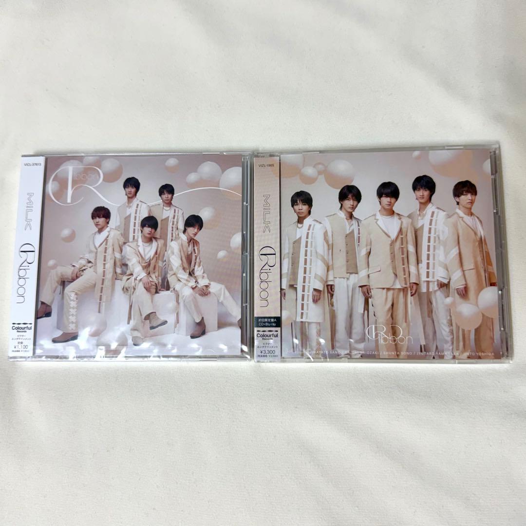 M!LK Ribbon 初回限定盤A 通常盤