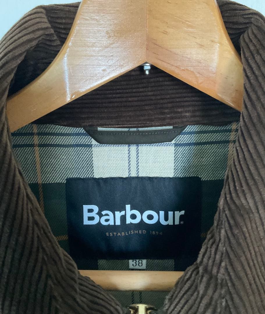 バブアー　ロングコート　38