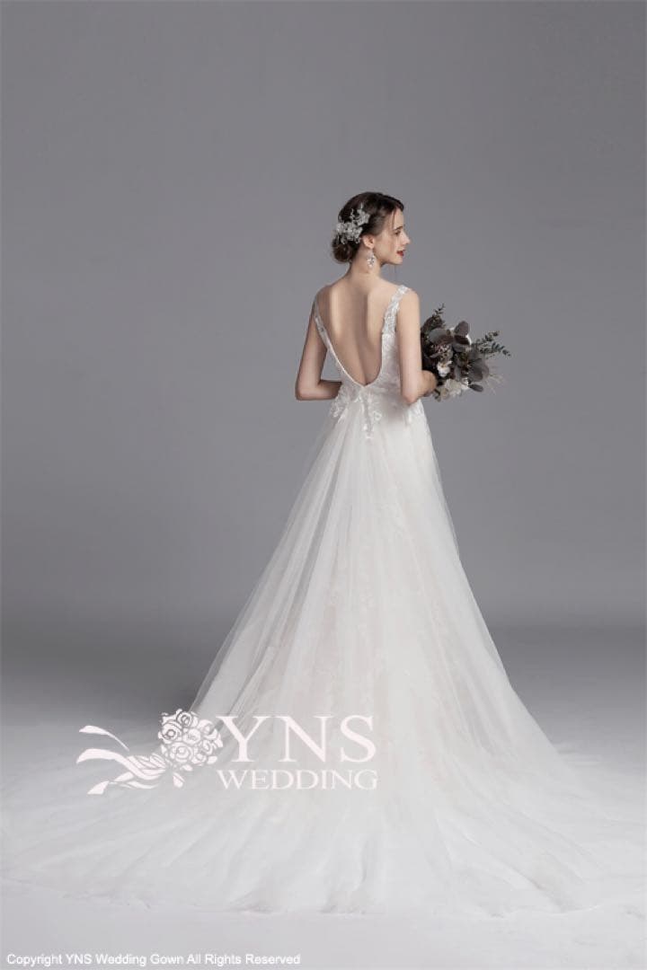 YNS Wedding エレガントマーメイドウェディングドレス