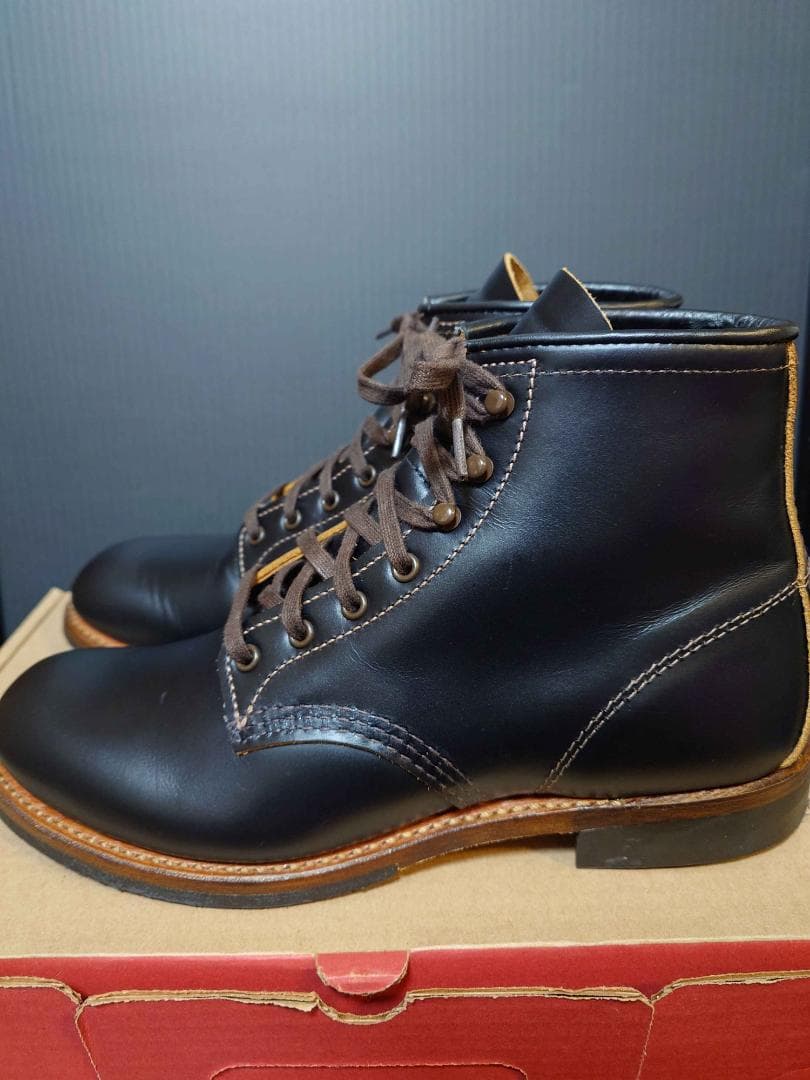 【美品】RED WING レッドウィング フラットボックス 9060 7D