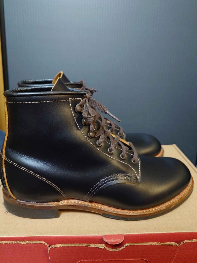 【美品】RED WING レッドウィング フラットボックス 9060 7D