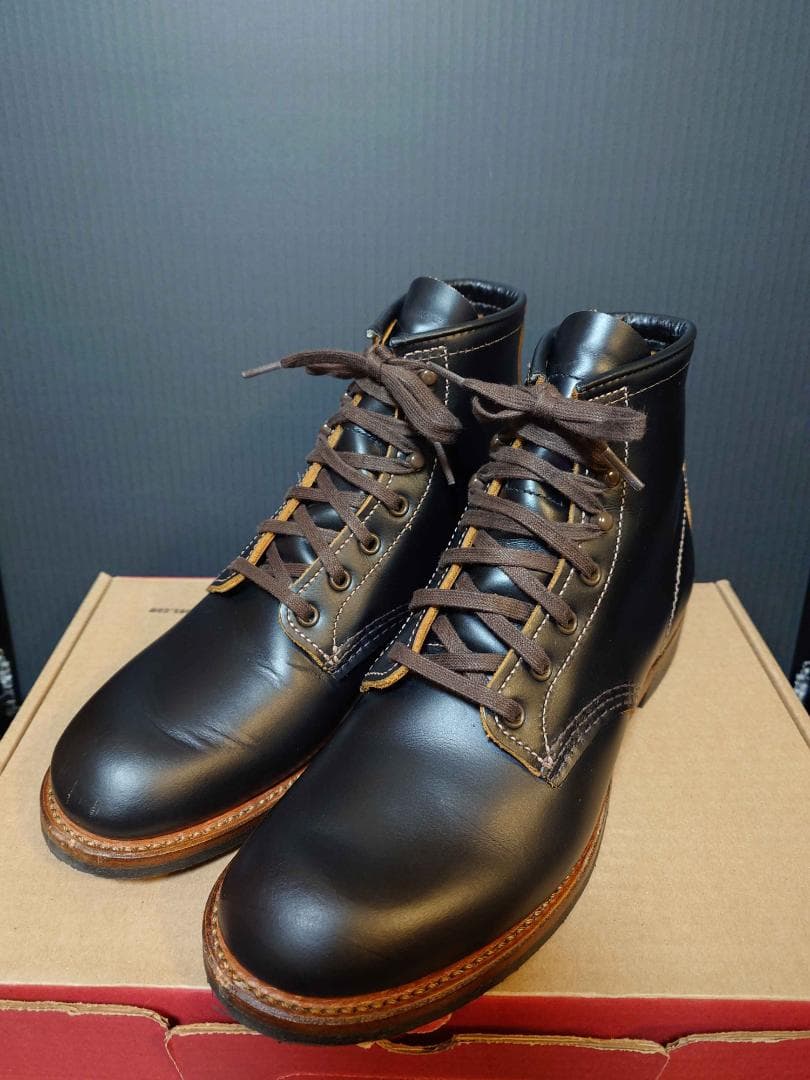 【美品】RED WING レッドウィング フラットボックス 9060 7D
