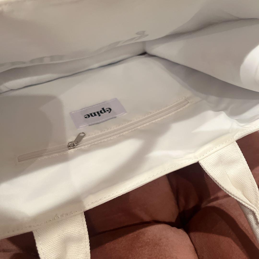 新品未使用エピヌ épine book tote bag largewhite