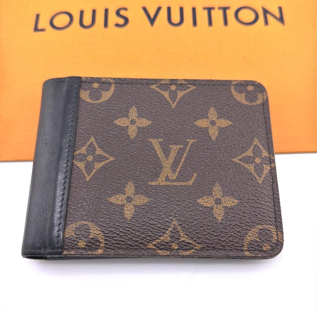 【美品】ルイヴィトン モノグラム マカサー ポルトフォイユ ガスパル