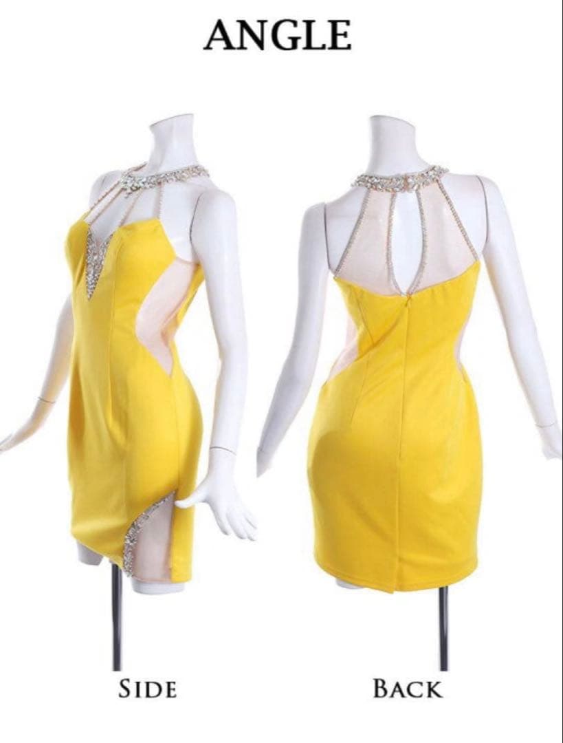 m様【AngelR エンジェルアール】ビジュー キャバドレス ミニドレス