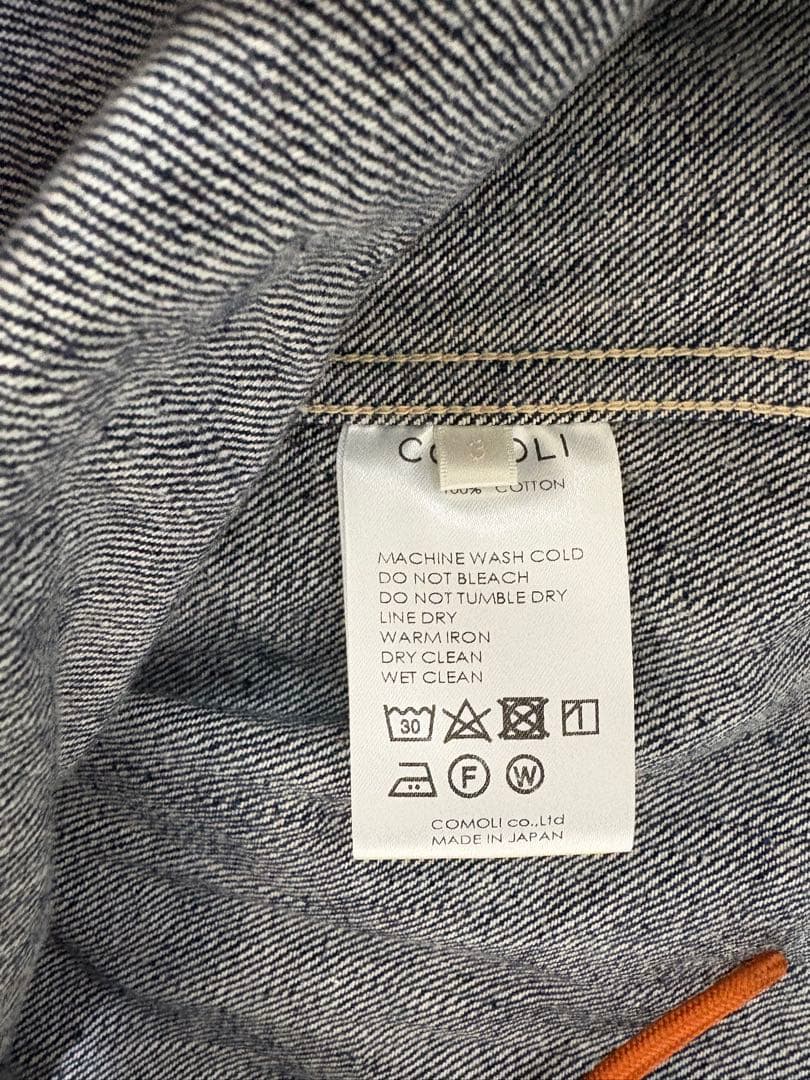 comoli デニムワークジャケット