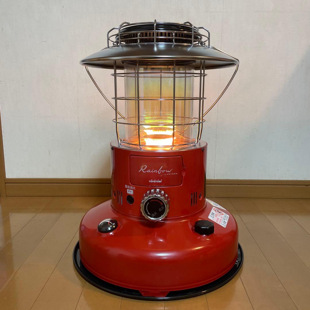 TOYOTOMI Rainbow レッド [限定色] 灯油ストーブRL-250