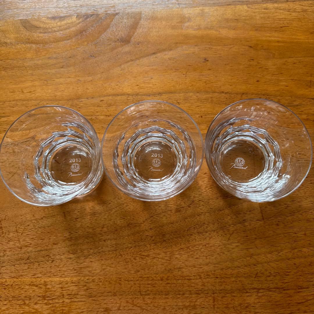 Baccara バカラグラス5点　2014×2個/2013×3個