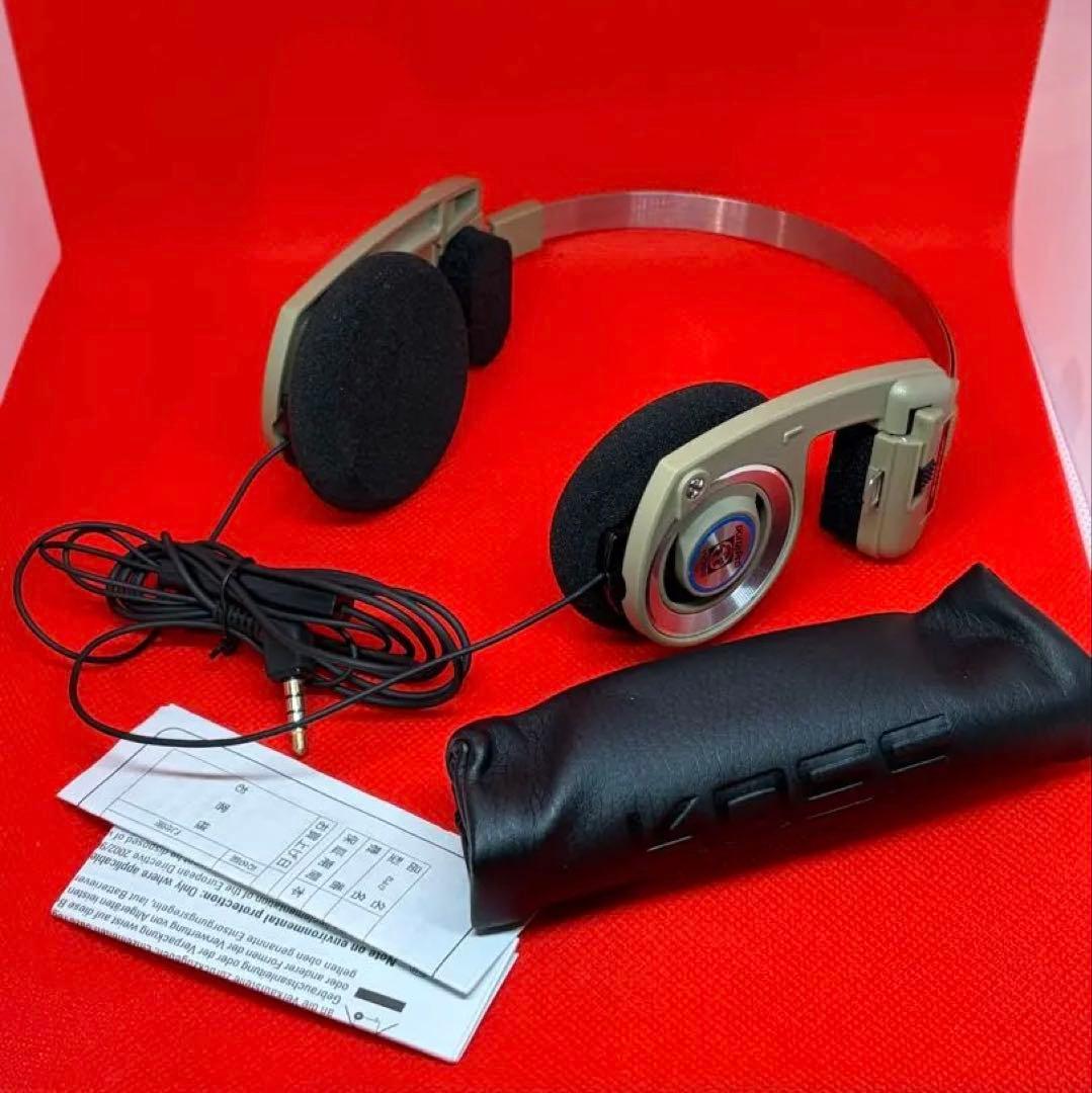 KOSS PortaPro 限定カラー ベージュ 有線ヘッドホン