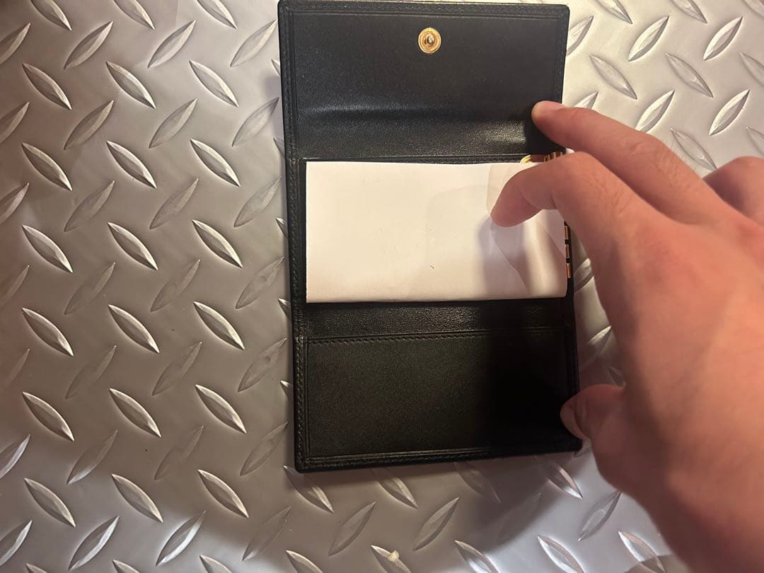 Christian Dior 6連キーケースブラックレザー箱ケース付き