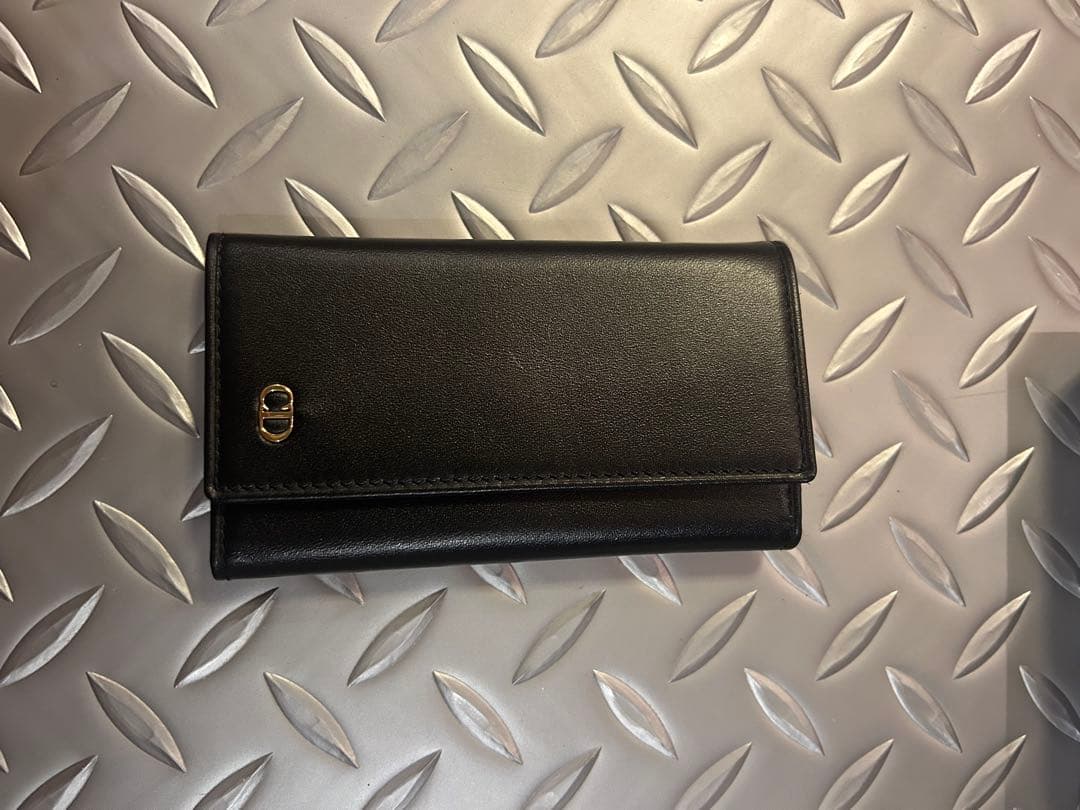 Christian Dior 6連キーケースブラックレザー箱ケース付き