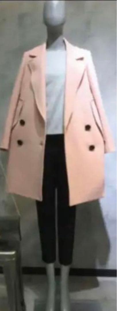 セオリー☆大人気☆綺麗色ウールトレンチコート8.5万ピンク