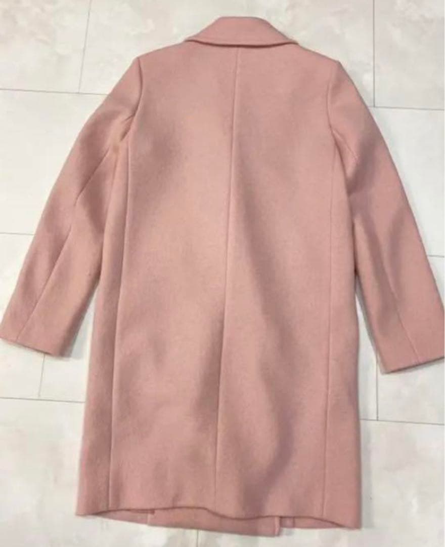 セオリー☆大人気☆綺麗色ウールトレンチコート8.5万ピンク
