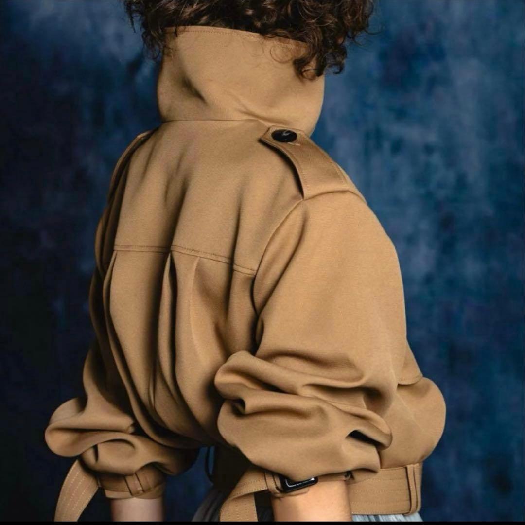 Mari様 シェリエsheller 2wayshort trenchcoat