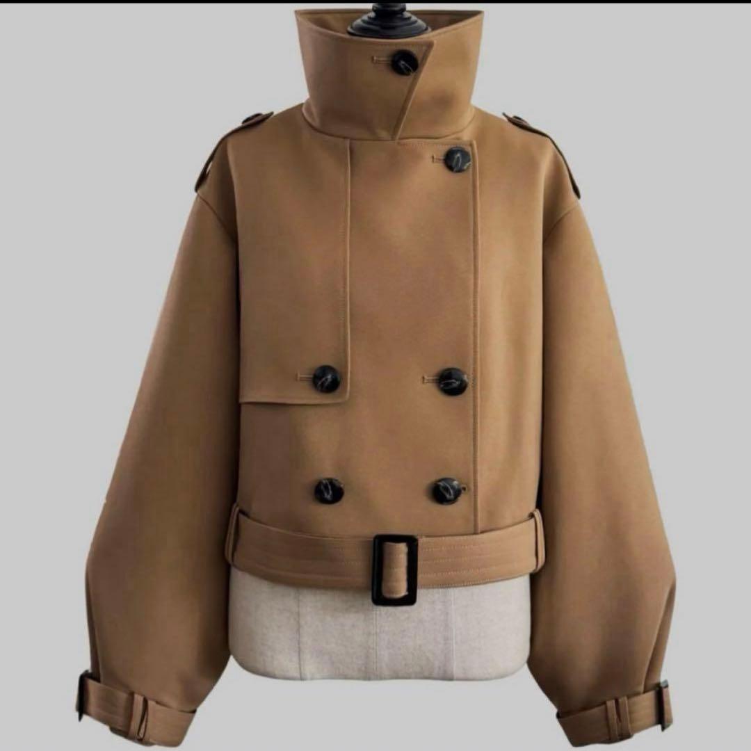 Mari様 シェリエsheller 2wayshort trenchcoat