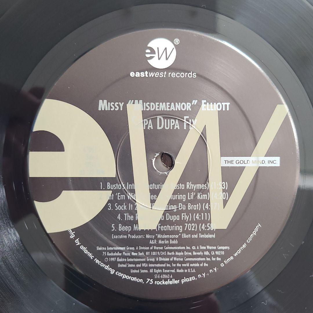 ★ＵＳオリジナル盤★『ミッシー・エリオット』デビュー作ＬＰ