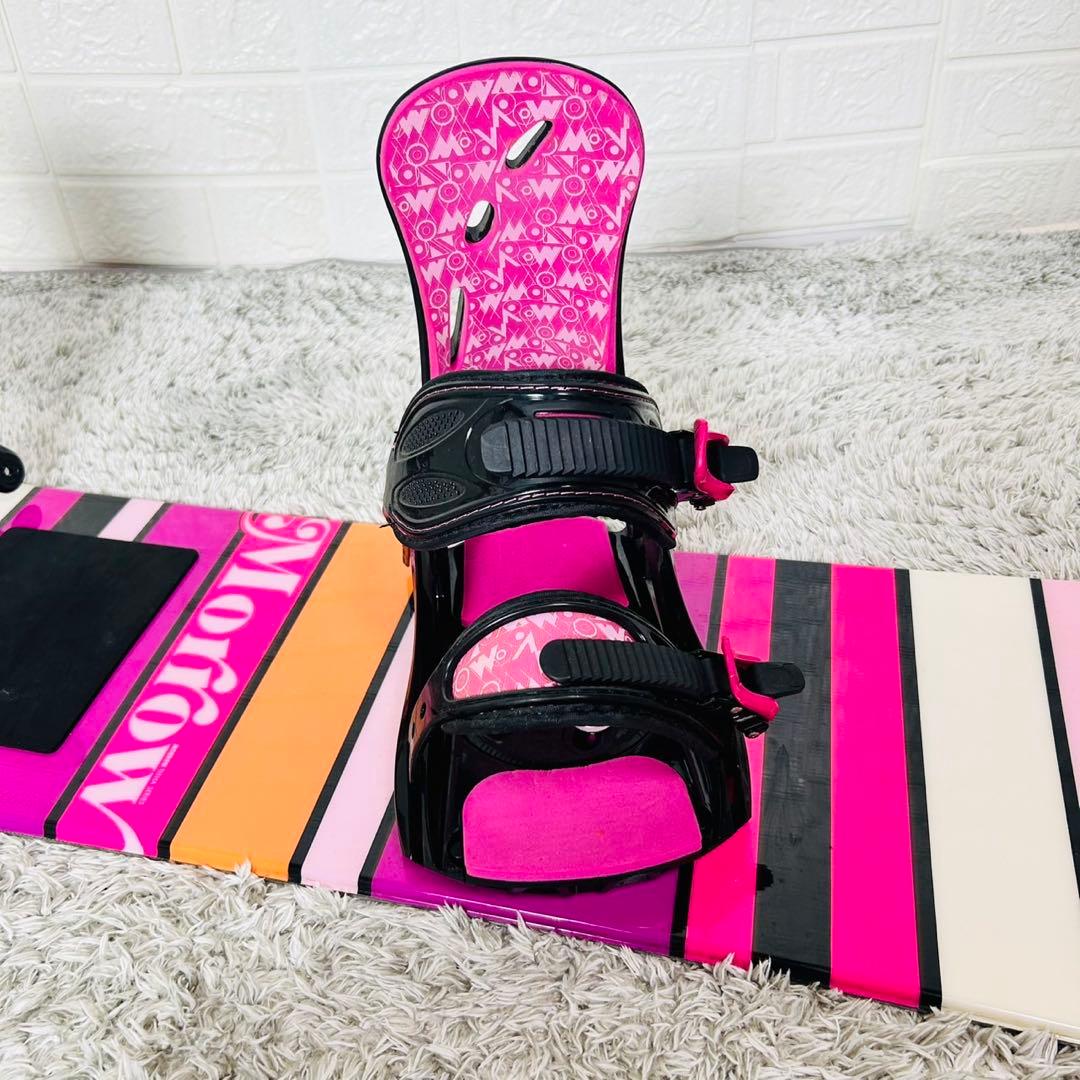 【初心者おすすめ】Morrow レディース スノーボード セット 140cm
