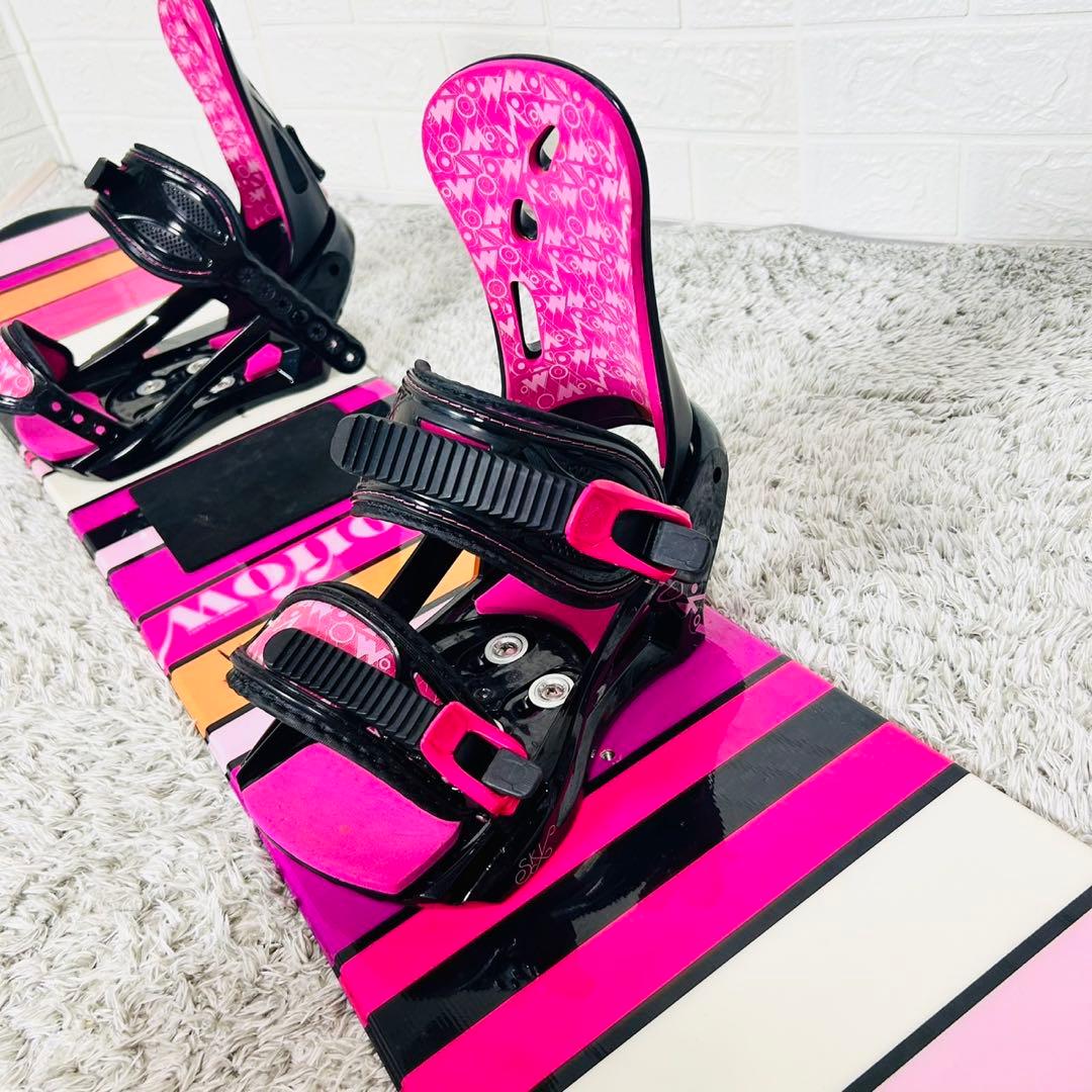 【初心者おすすめ】Morrow レディース スノーボード セット 140cm