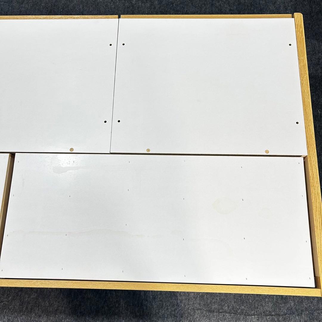 ニトリ ベッドフレーム ジオチェスト 収納4つ シングル 格安 d4792