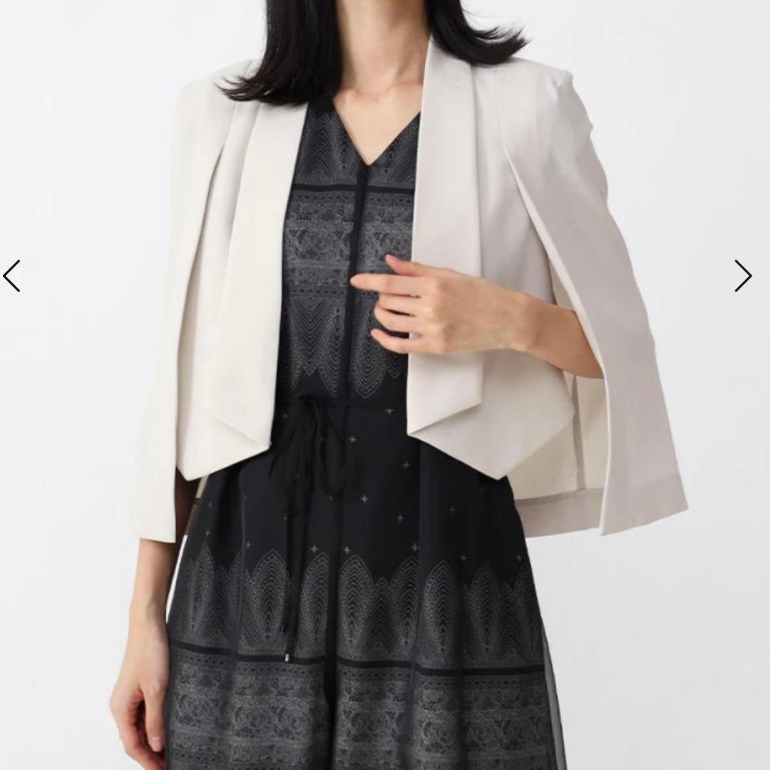 ヤマダヤresil ケープデザインショートジャケット