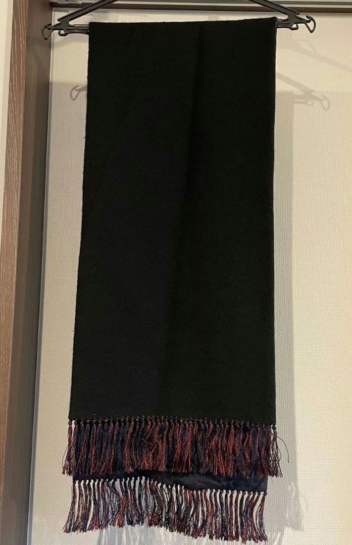 ジョン　コンフォート　ペイズリー柄マフラー　オールシルク