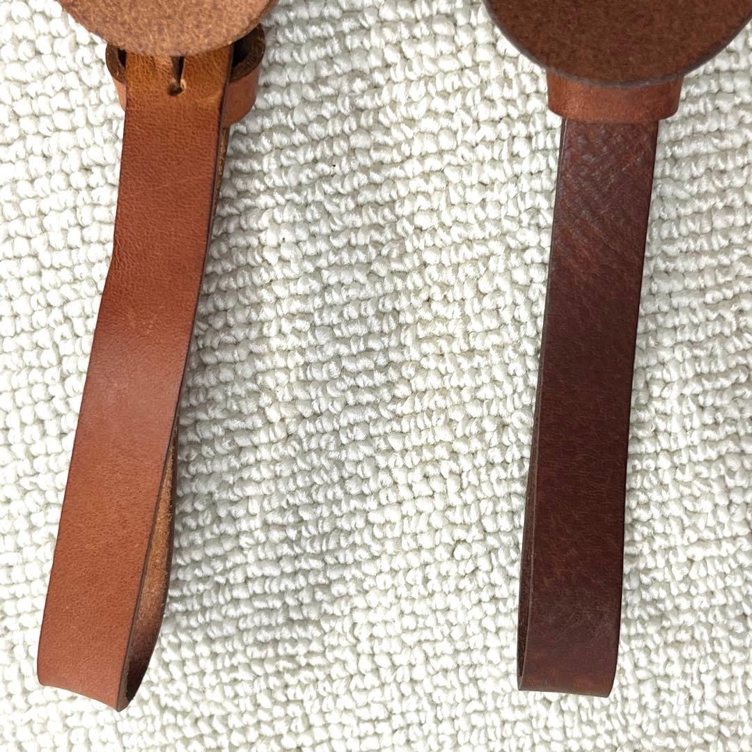 美品 organ オルガン ボトルホルダー 本革 水筒 HERZ 1個