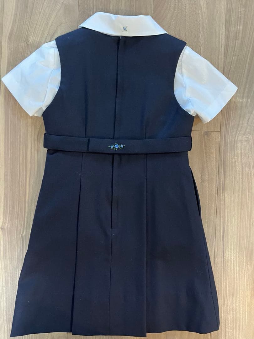 現行品　美品　七里久美子　ジャンパースカートセット