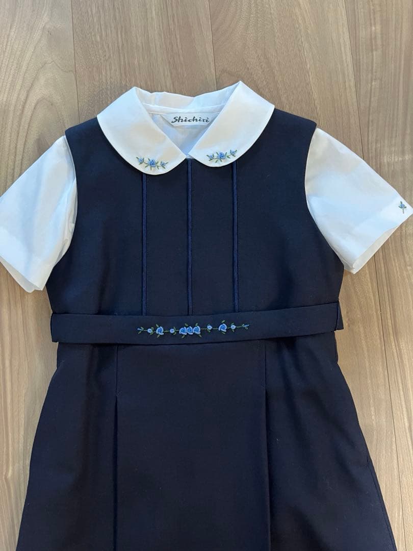 現行品　美品　七里久美子　ジャンパースカートセット