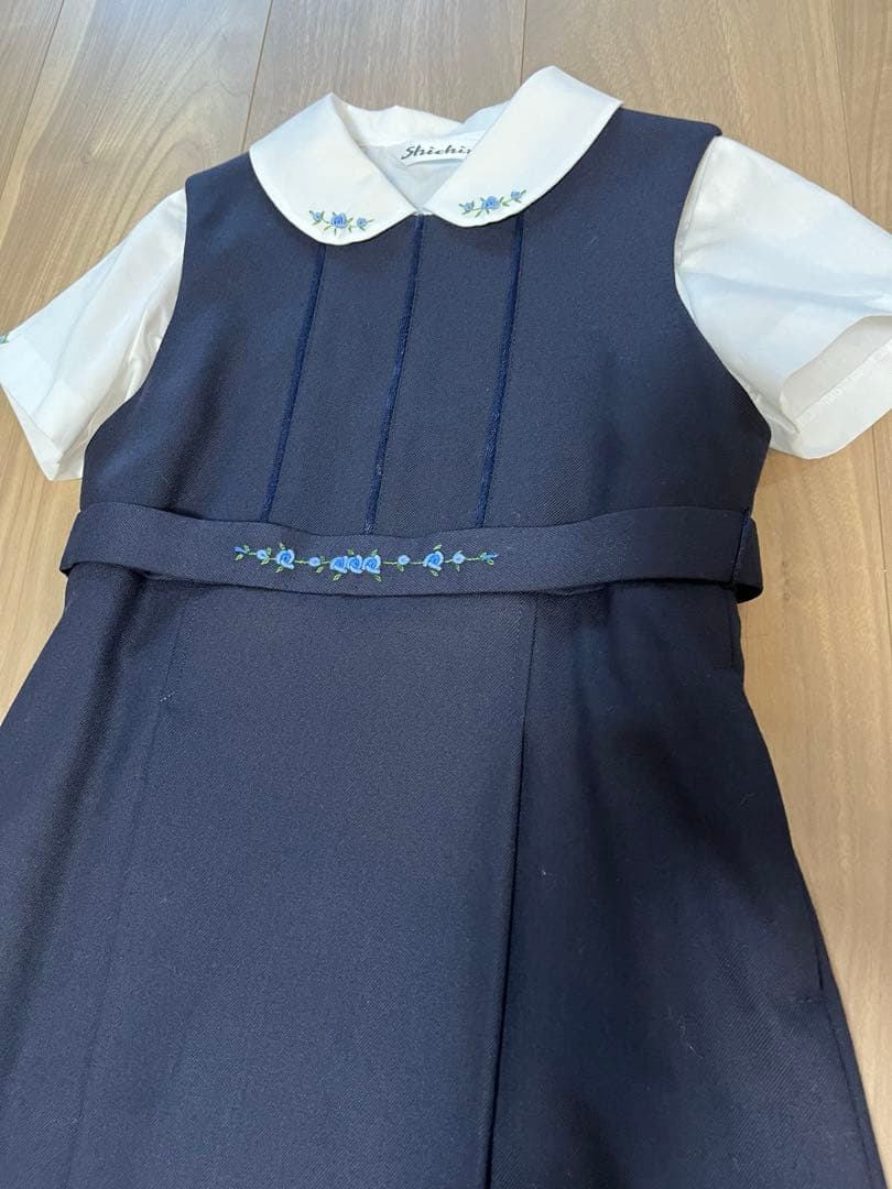 現行品　美品　七里久美子　ジャンパースカートセット