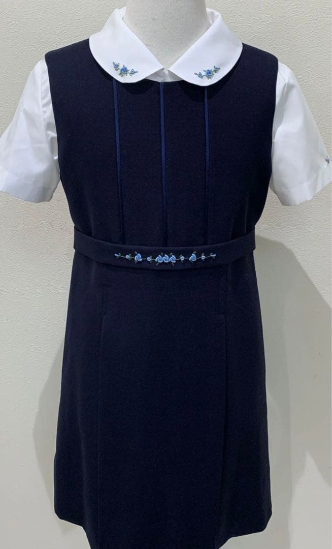 現行品　美品　七里久美子　ジャンパースカートセット