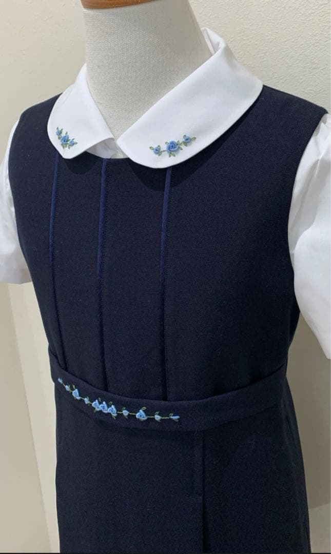 現行品　美品　七里久美子　ジャンパースカートセット