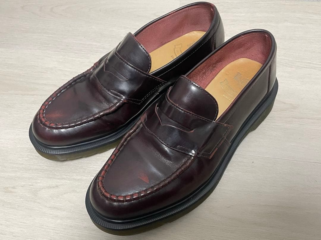 Dr.Martens マーチン ABBOTT アボット　バーガンディUK7