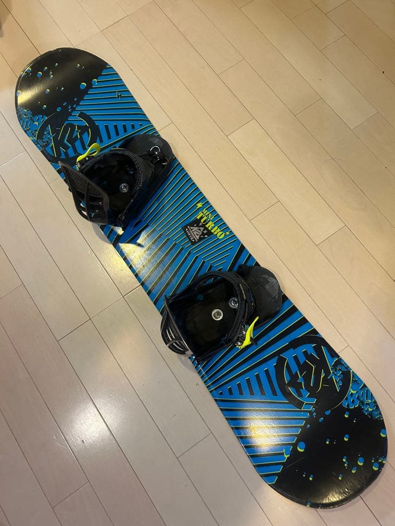 K2 キッズスノーボード3点パック GROMPACK MINITURBO110㎝