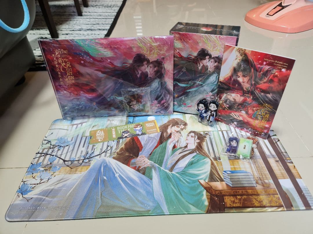 【新品】人渣反派自救系統 タイ版特装BOX FULL SET 沈清秋 洛冰河