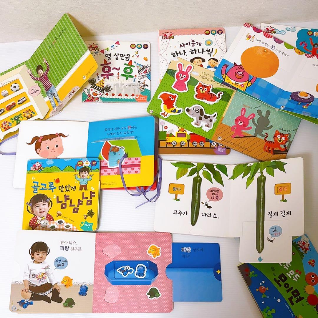 韓国語 英語 知育絵本 プレミアム フル パッケージ タッチペン付 全42冊