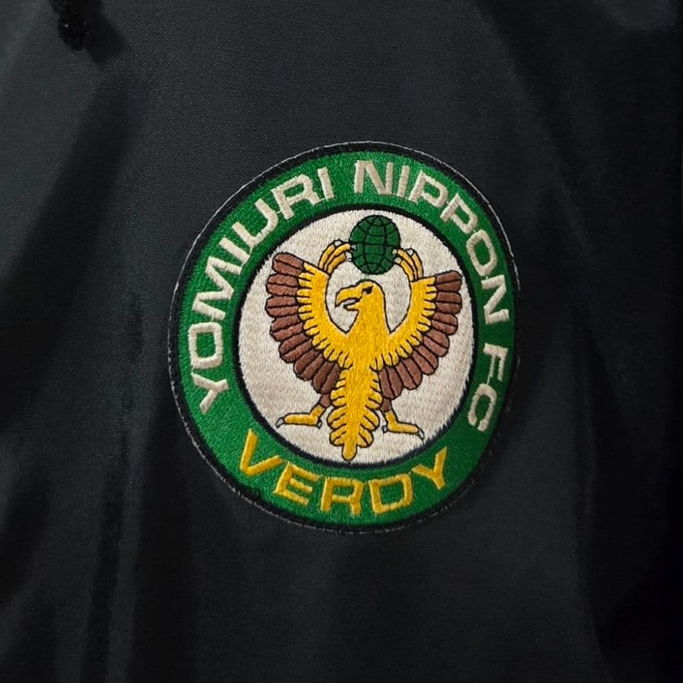 読売ヴェルディ　オフィシャル　ベンチコート【F】ブラック　ボア　Jリーグ