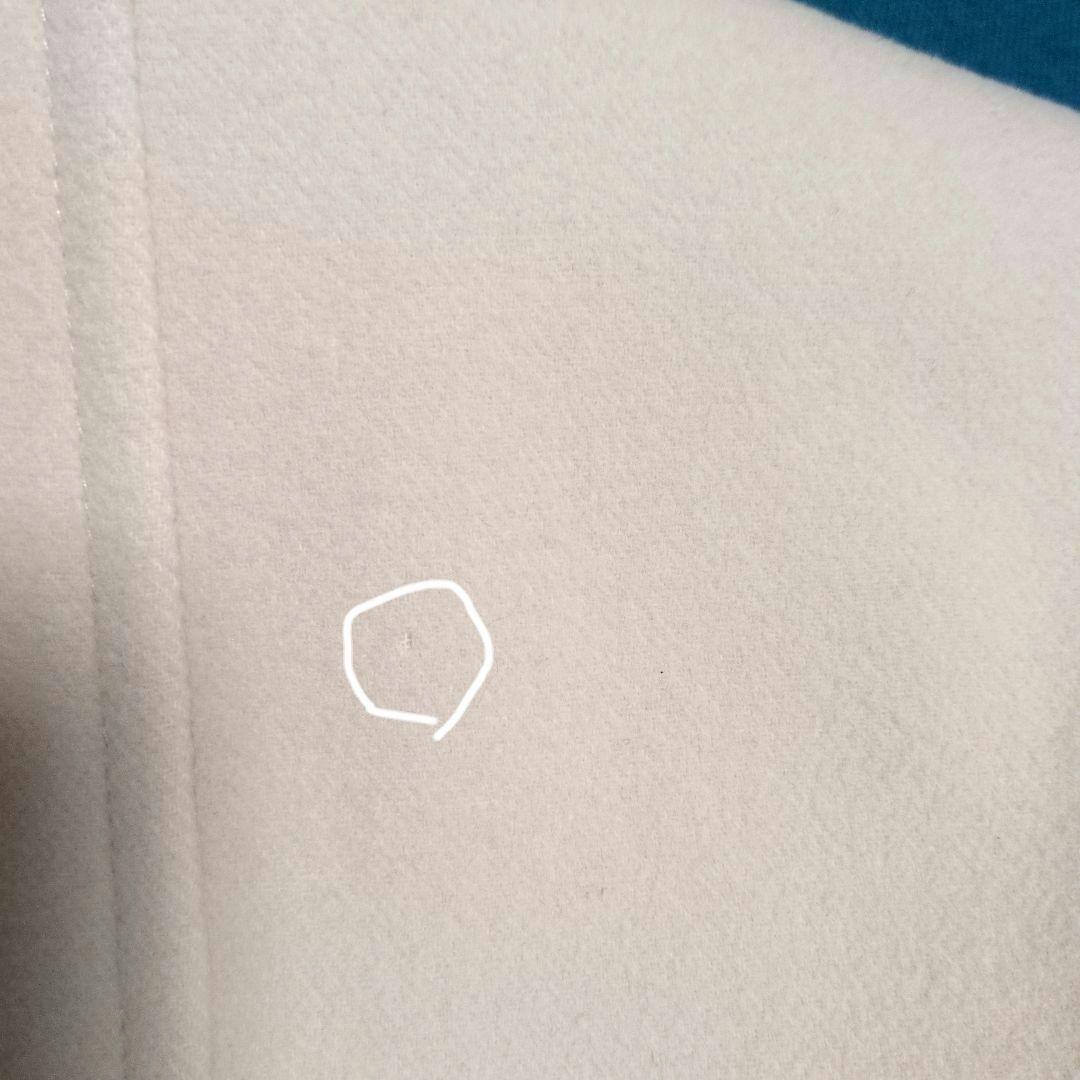 【美品】EPOCAファインダブルモッサ　コート　アイボリー　40サイズ