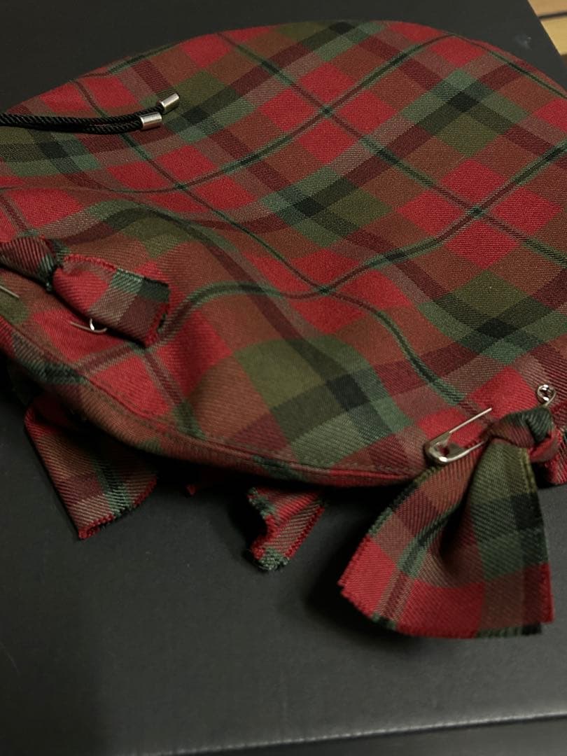 kidill HIZUME タータンリボンベレー帽