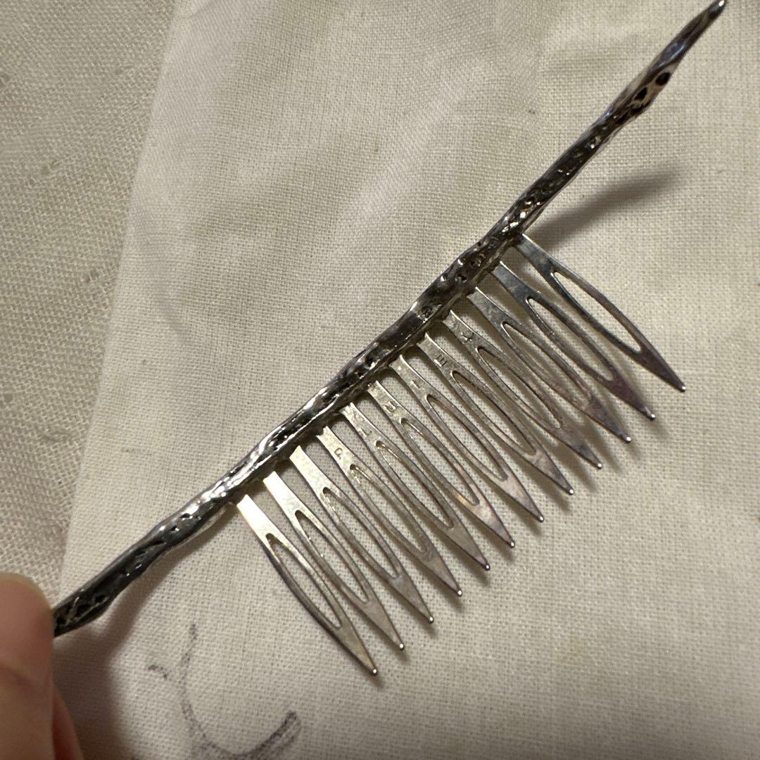 coyane　pluie ネイキッドコーム　プリュイ　silver