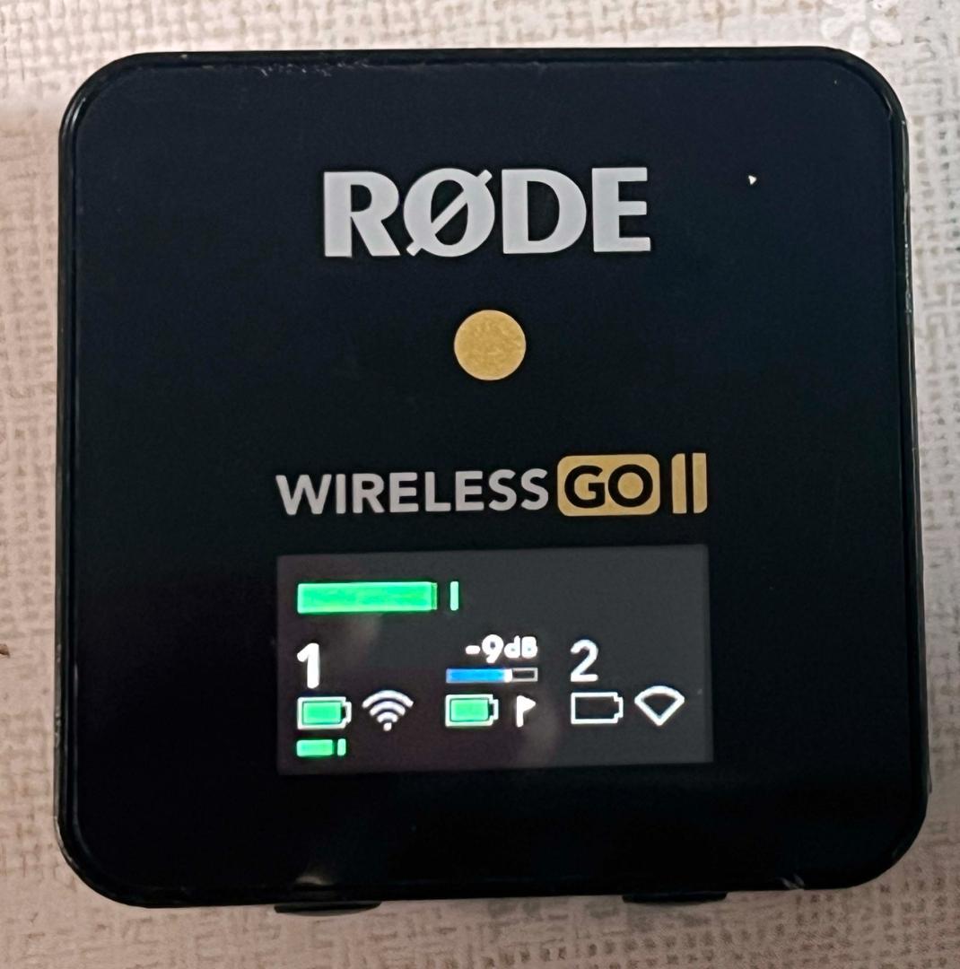 RODE WIRELESS GO II ★動作品（証拠ビデオあり）