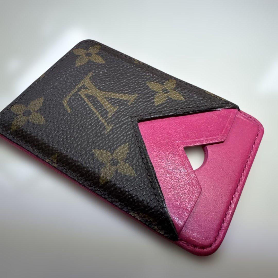 Louis Vuitton ポルト カルト・マグネット　モノグラム/ピンク