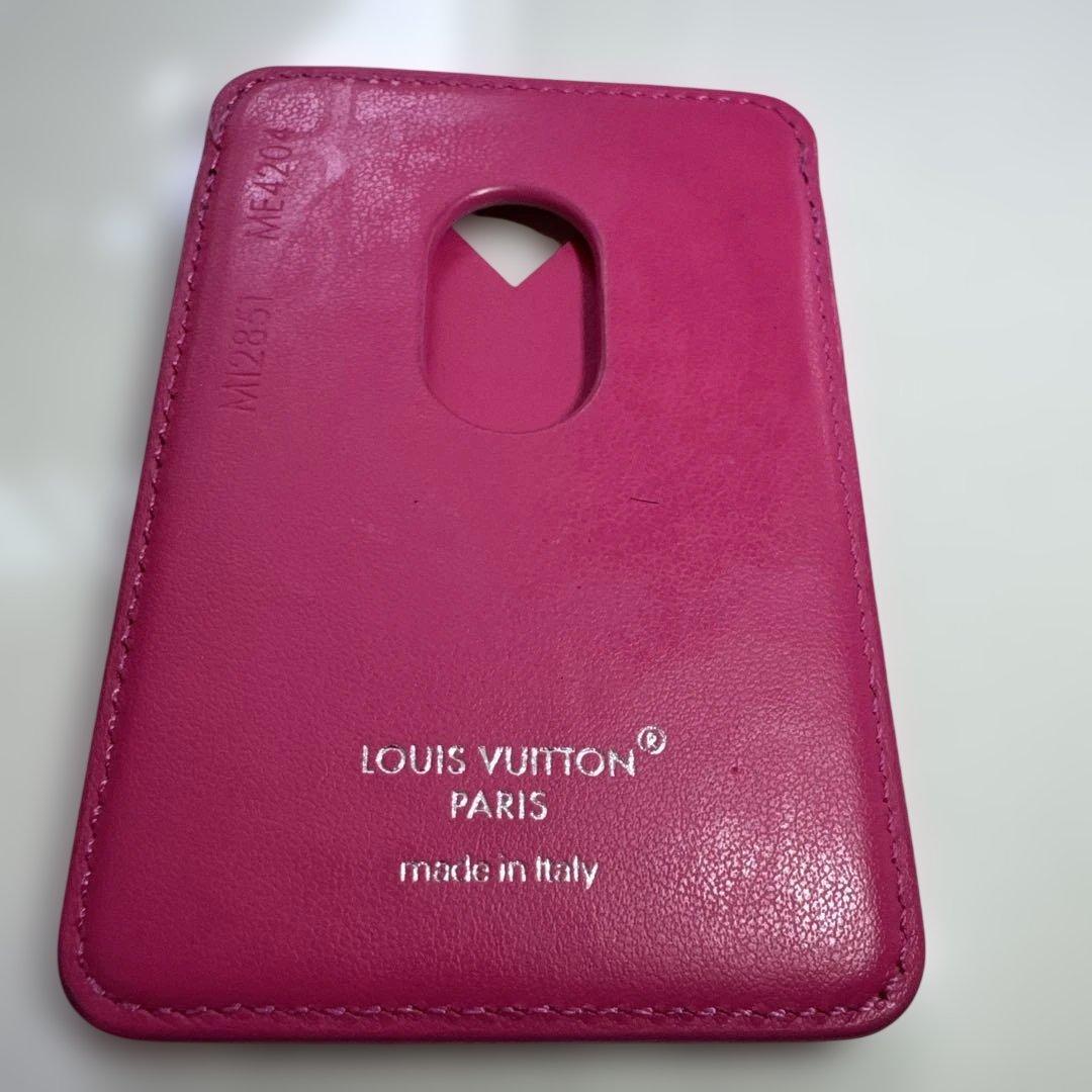 Louis Vuitton ポルト カルト・マグネット　モノグラム/ピンク