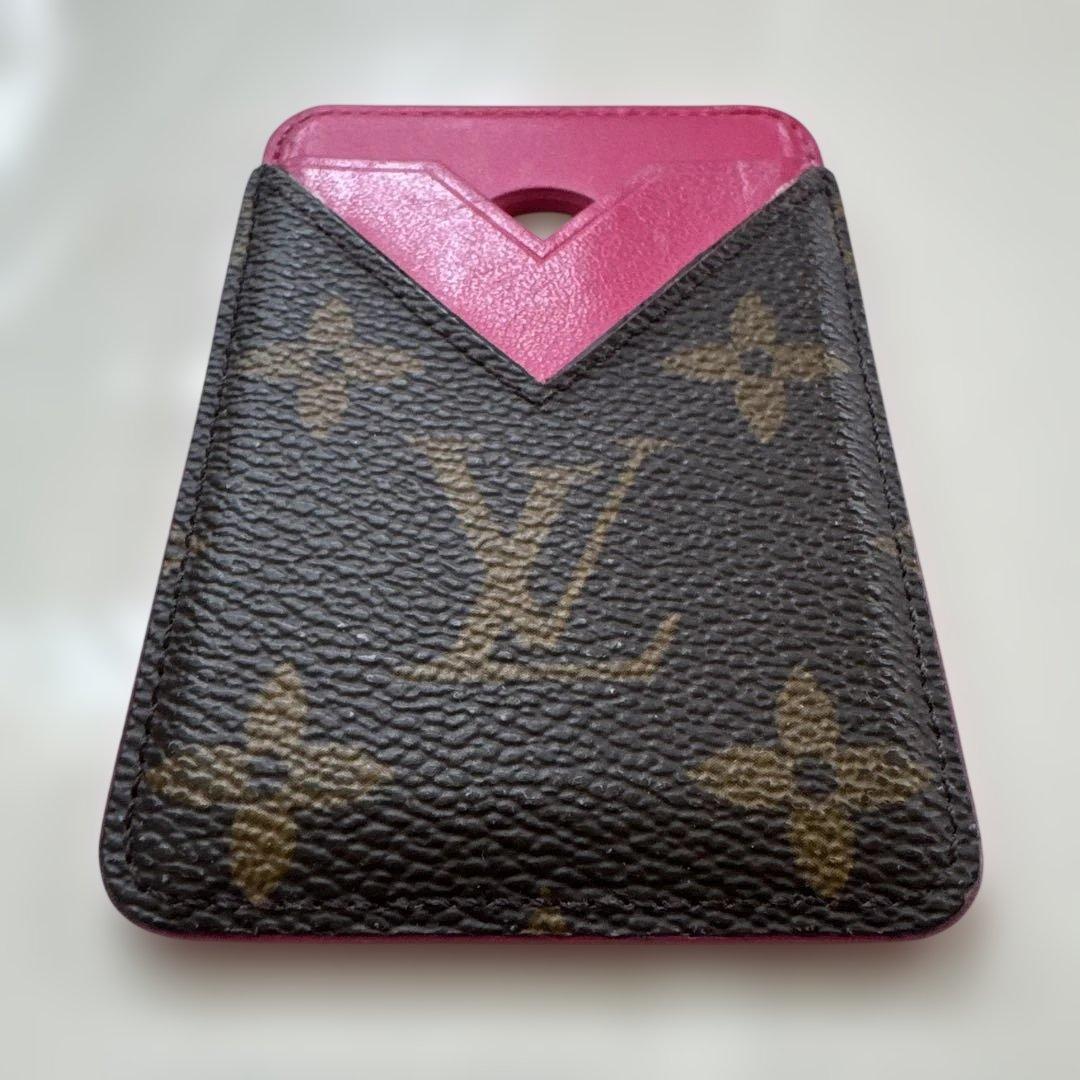 Louis Vuitton ポルト カルト・マグネット　モノグラム/ピンク