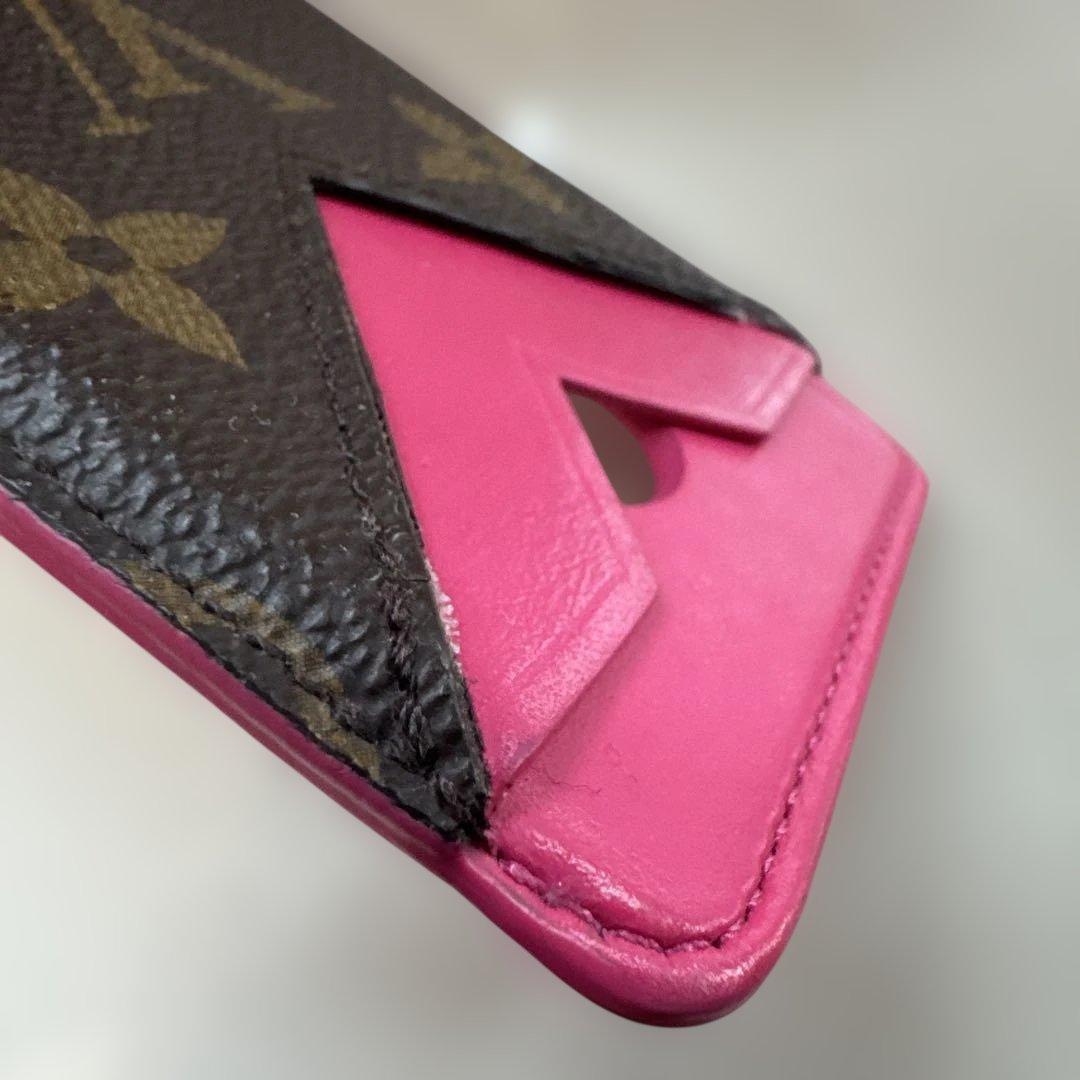 Louis Vuitton ポルト カルト・マグネット　モノグラム/ピンク