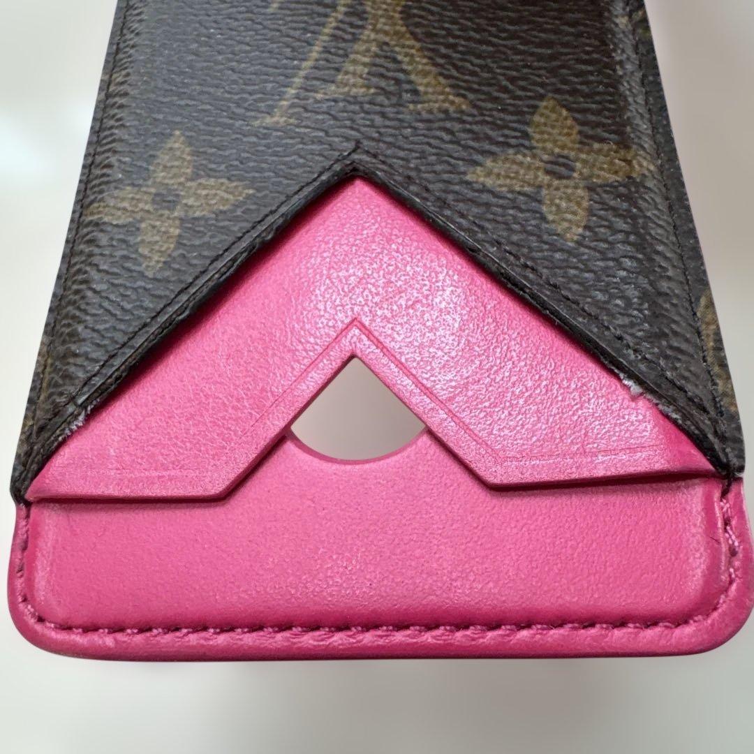 Louis Vuitton ポルト カルト・マグネット　モノグラム/ピンク