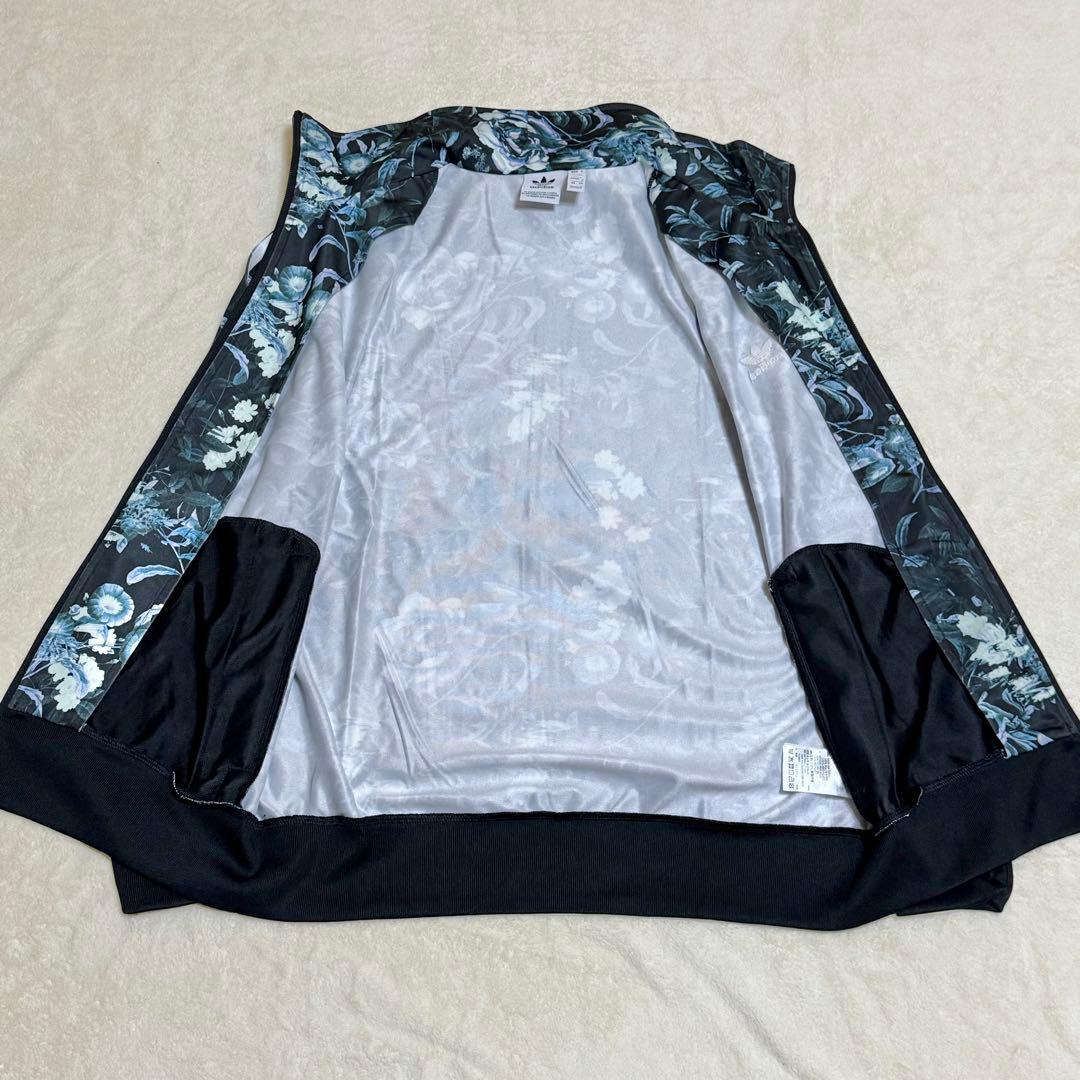 希少 美品✨ アディダス トラックジャケット フラワーファイヤーバードXL 花柄